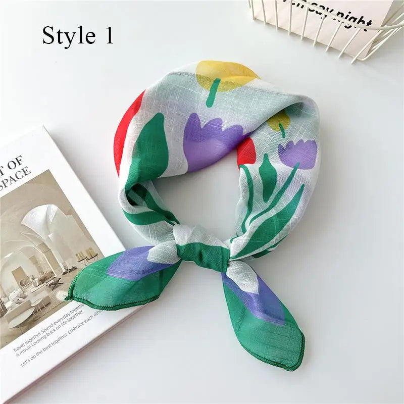 ECHARPES FLORALES SO FRECH SO CHIC