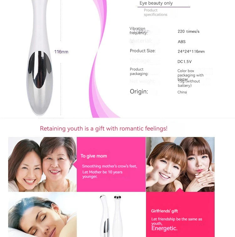 APPAREIL DE MASSAGE ELECTRIQUE POUR LES  YEUX