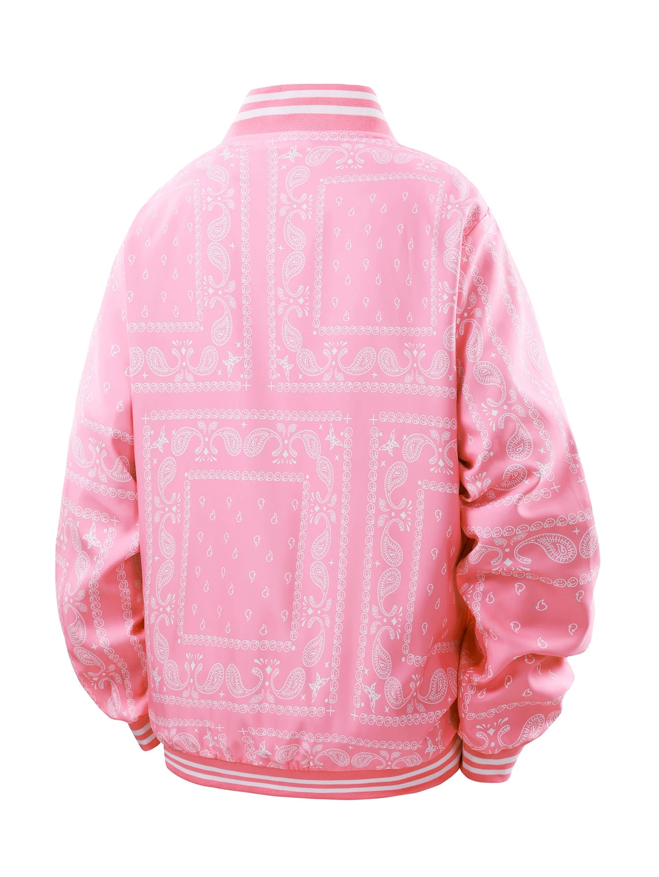 VESTE RETRO JACQUARD AMPLE