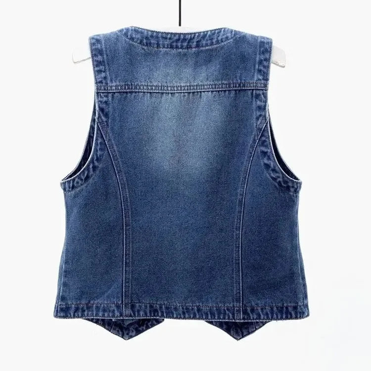 GILET EN JEAN  VINTAGE