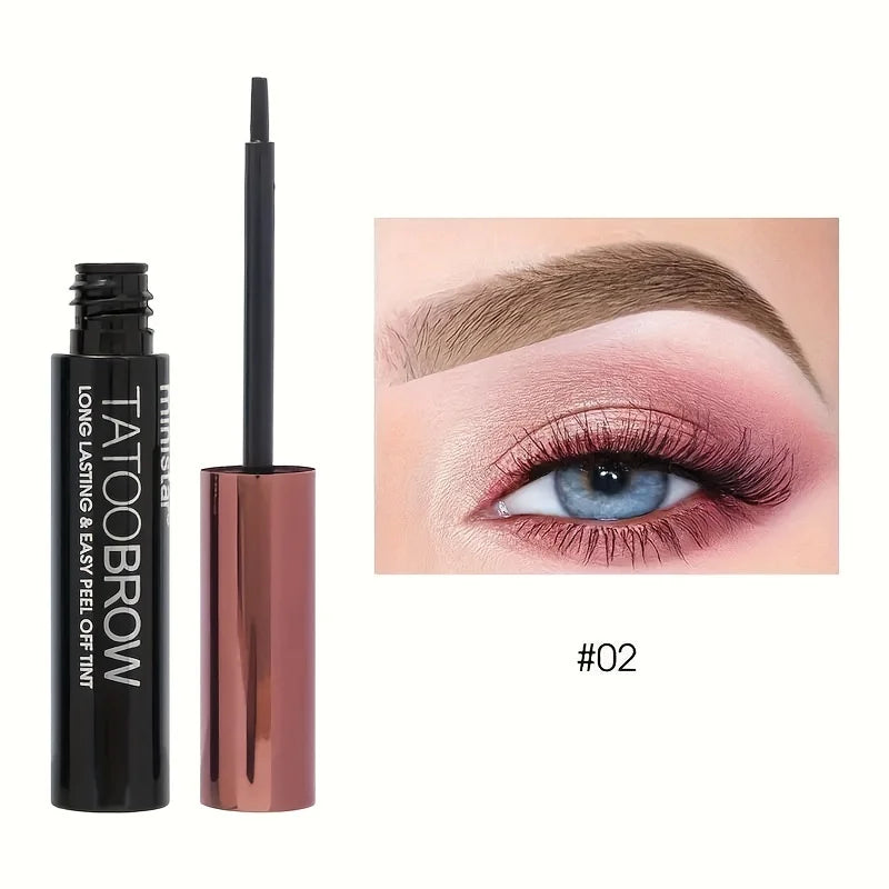 GEL SEMI-PERMANENT,WATERPROOF ET SANS TRANFERT POUR SOURCILS