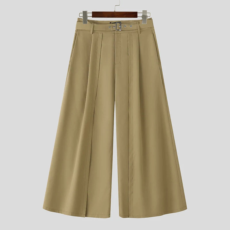 SEOUL STREET PANTALON IRREGULIER POUR HOMMES