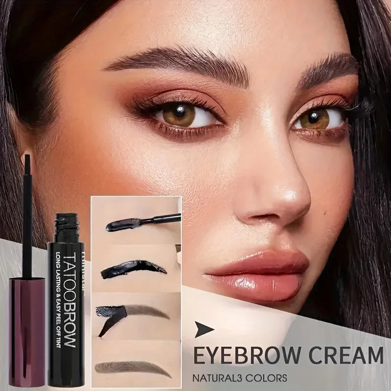 GEL SEMI-PERMANENT,WATERPROOF ET SANS TRANFERT POUR SOURCILS