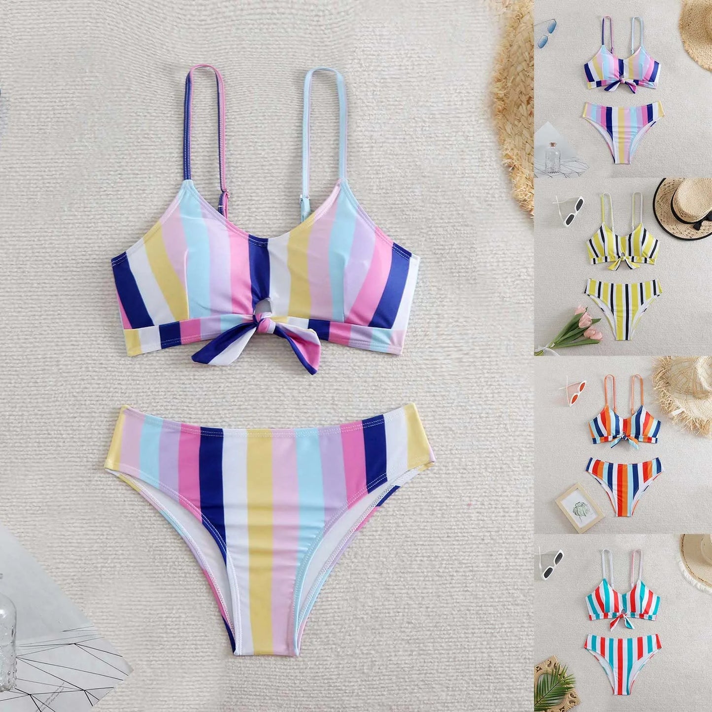 ENSEMBLE BIKINI RETRO PATCHWORK