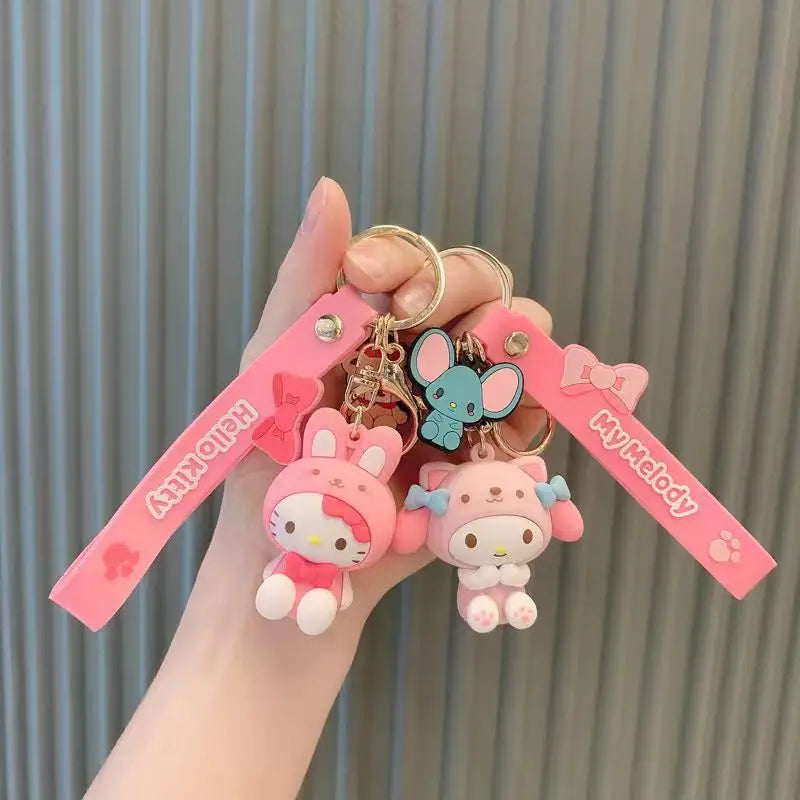 PORTE CLE KAWAII HELLO KITTY