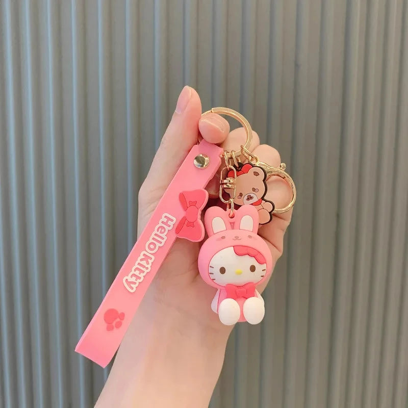 PORTE CLE KAWAII HELLO KITTY