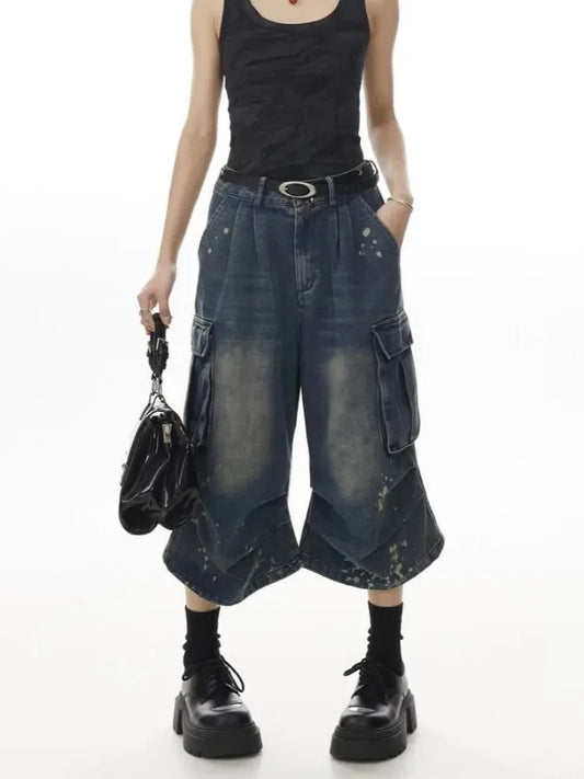 JEANS VINTAGE STYLE COREEN SHORT AMPLE