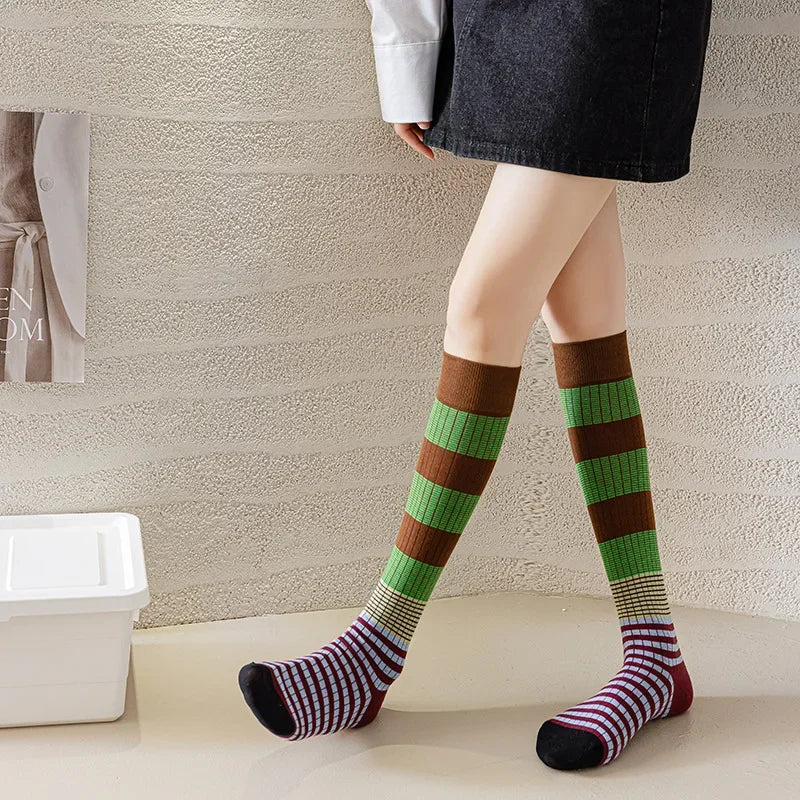 CHAUSSETTES TENDANCES RETRO POLYVALENTES