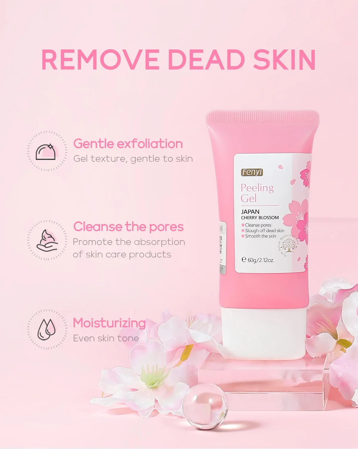 GEL EXFOLIANT NETTOYANT EN PROFONDEUR