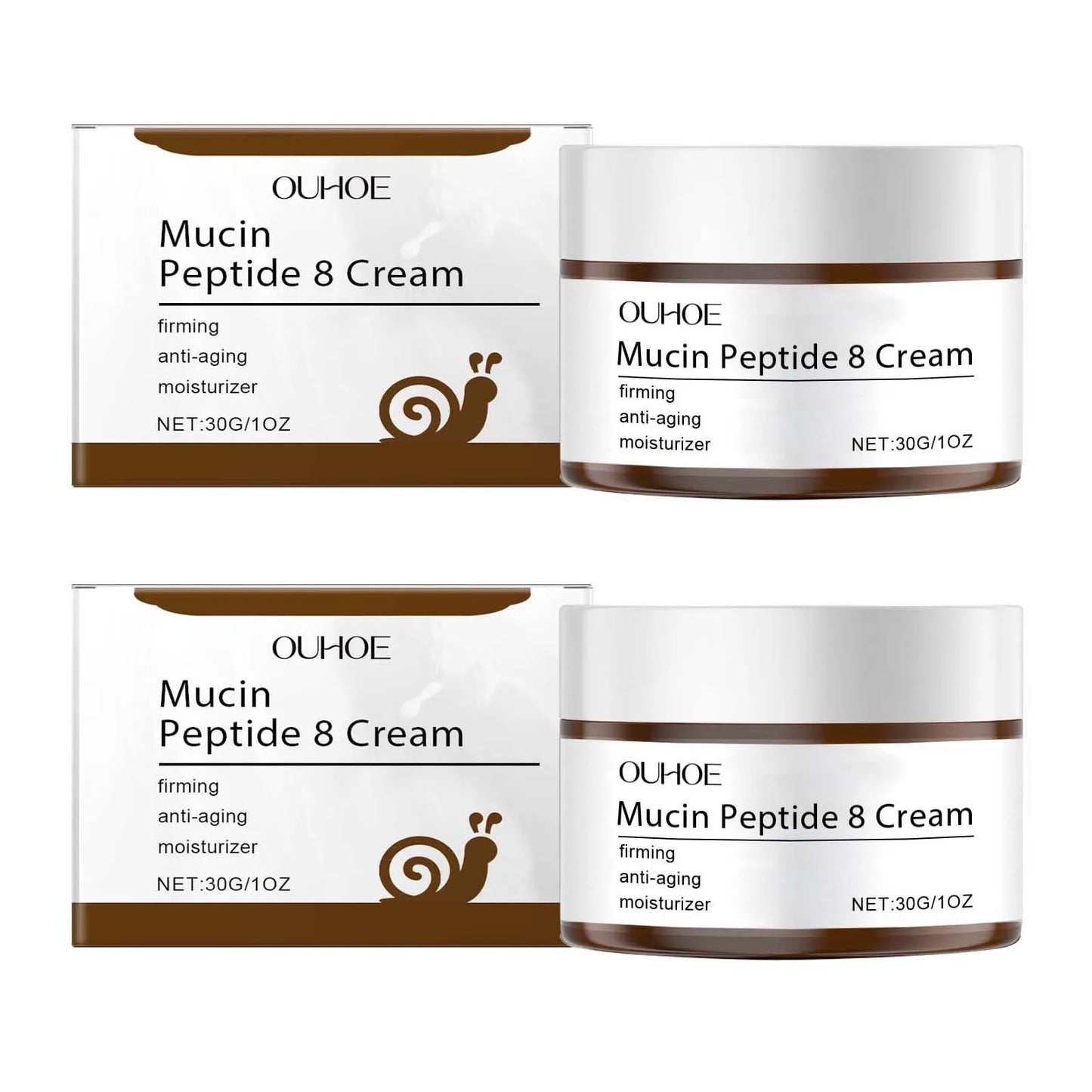 CREME DE RAJEUNISSEMENT AU PEPTIDE DE MUCINE 8