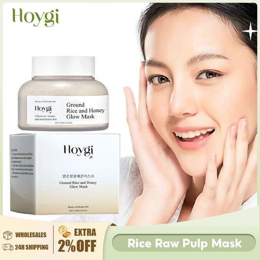 MASQUE REPARATEUR A LA PULPE DE RIZ CRUE