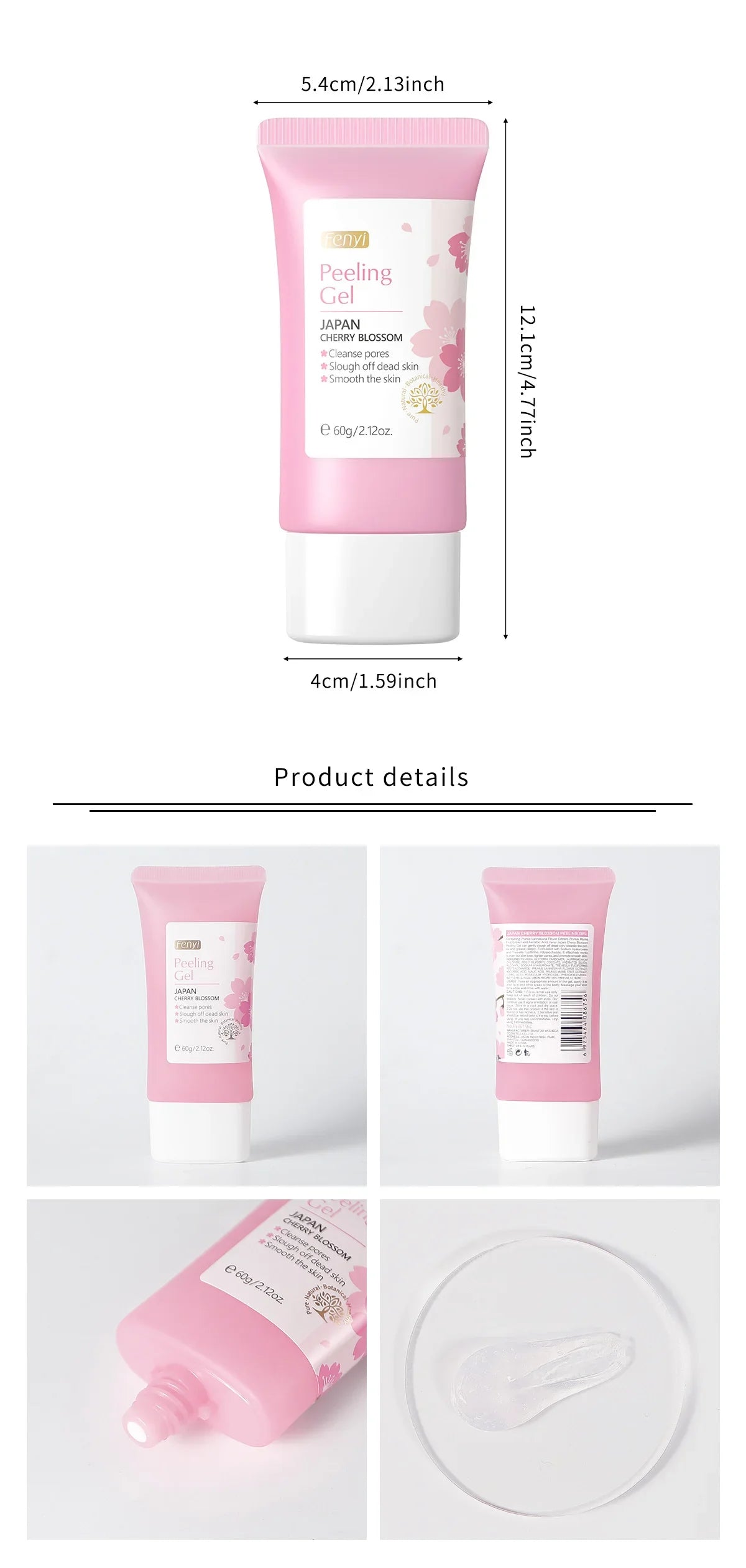 GEL EXFOLIANT NETTOYANT EN PROFONDEUR
