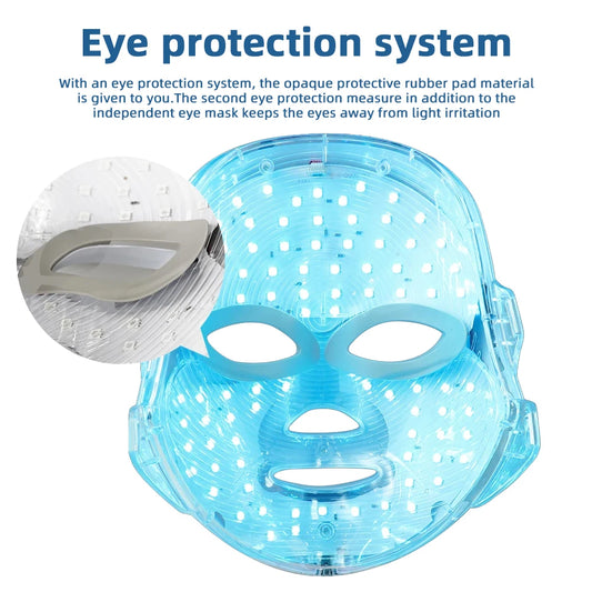 Masque facial LED 7 couleurs