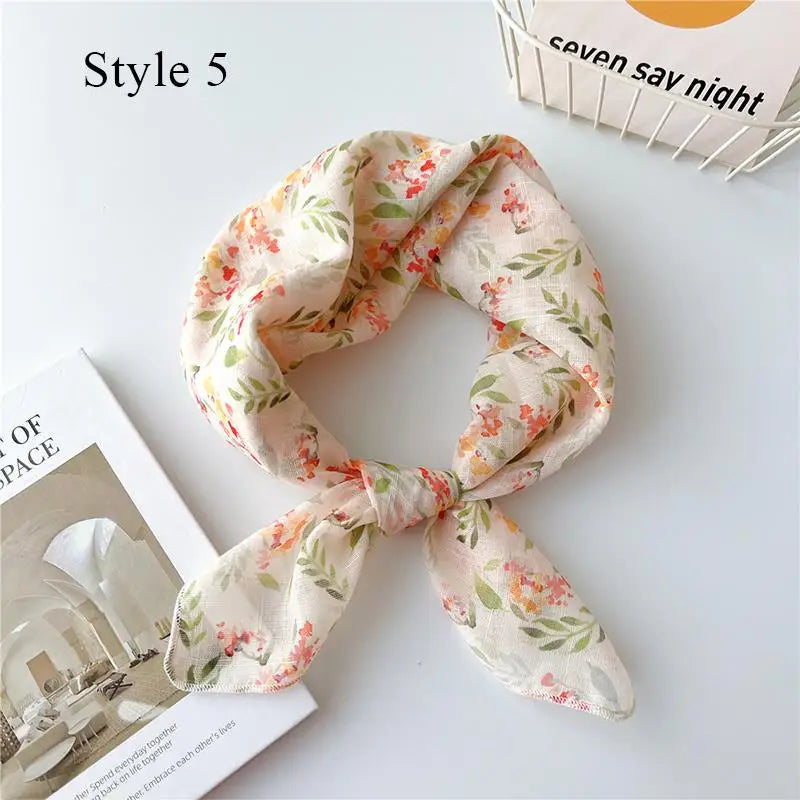 ECHARPES FLORALES SO FRECH SO CHIC