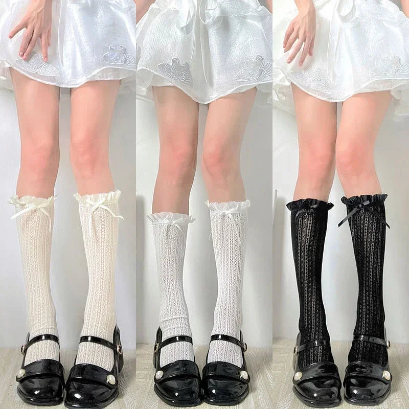 SEOUL RETRO-CHAUSSETTES LOLITA