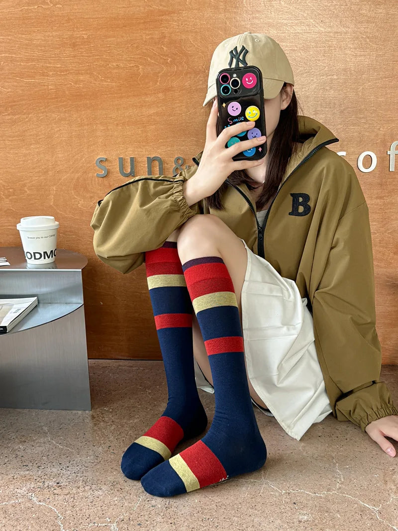 CHAUSSETTES TENDANCES RETRO POLYVALENTES