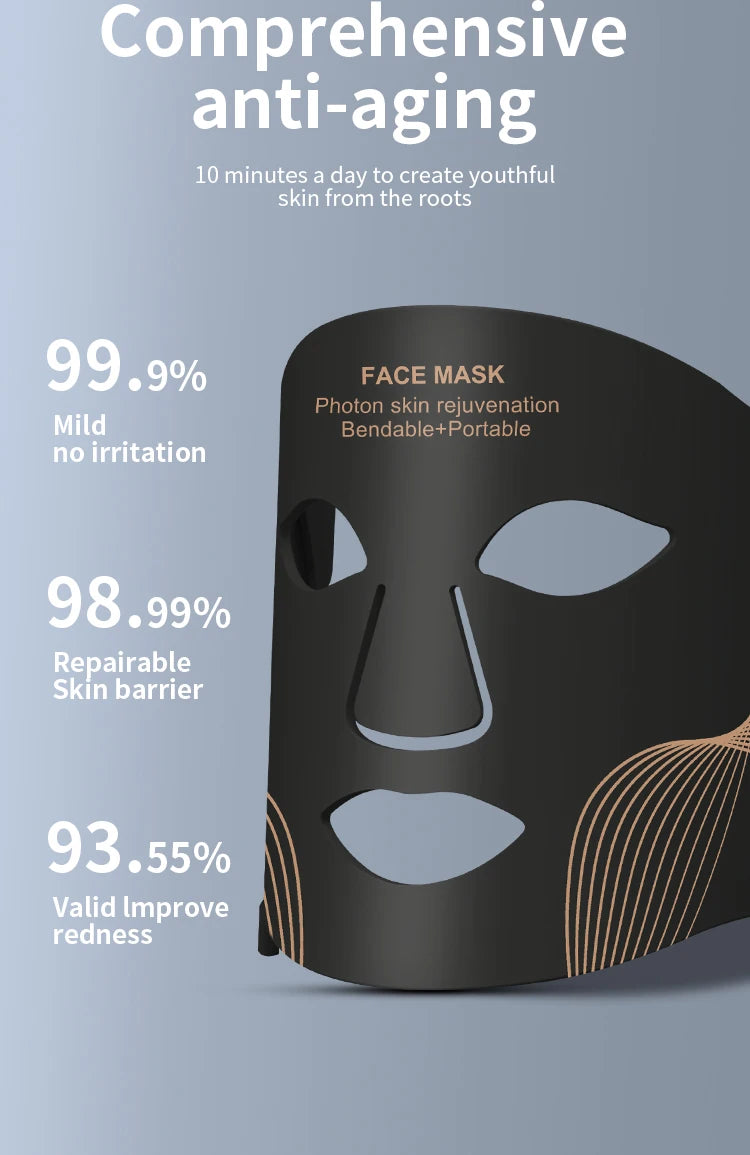 MASQUE FACIAL 7 LED