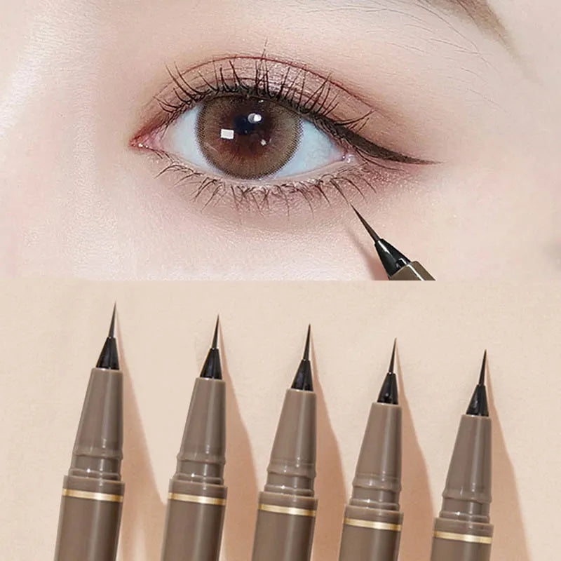 EYE LINER FIN NOIR ET MARRON