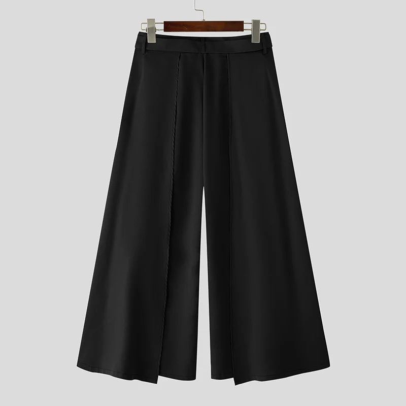 SEOUL STREET PANTALON IRREGULIER POUR HOMMES