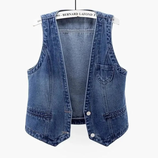 GILET EN JEAN  VINTAGE