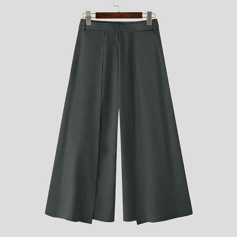 SEOUL STREET PANTALON IRREGULIER POUR HOMMES