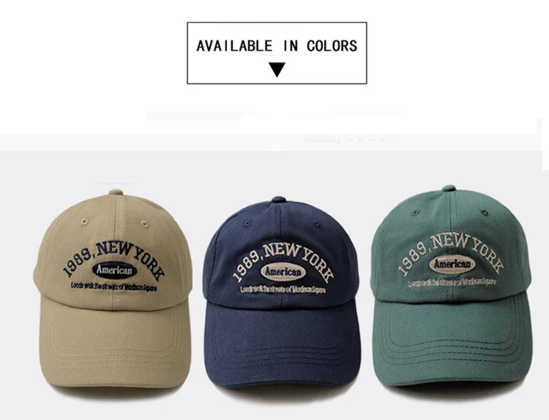CASQUETTE DE BASEBALL RETRO COREENNE POLYVALENTE