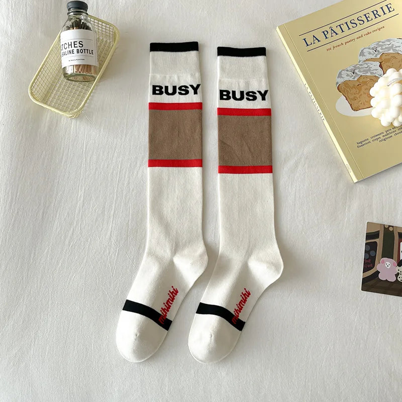 CHAUSSETTES TENDANCES RETRO POLYVALENTES