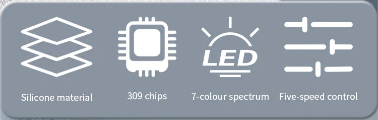 MASQUE FACIAL 7 LED