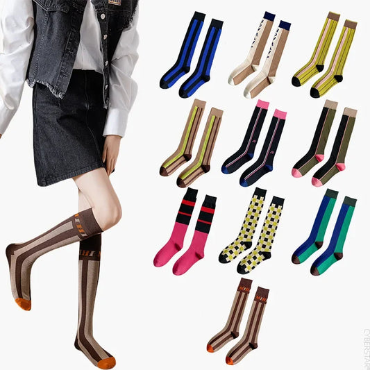 CHAUSSETTES TENDANCES RETRO POLYVALENTES