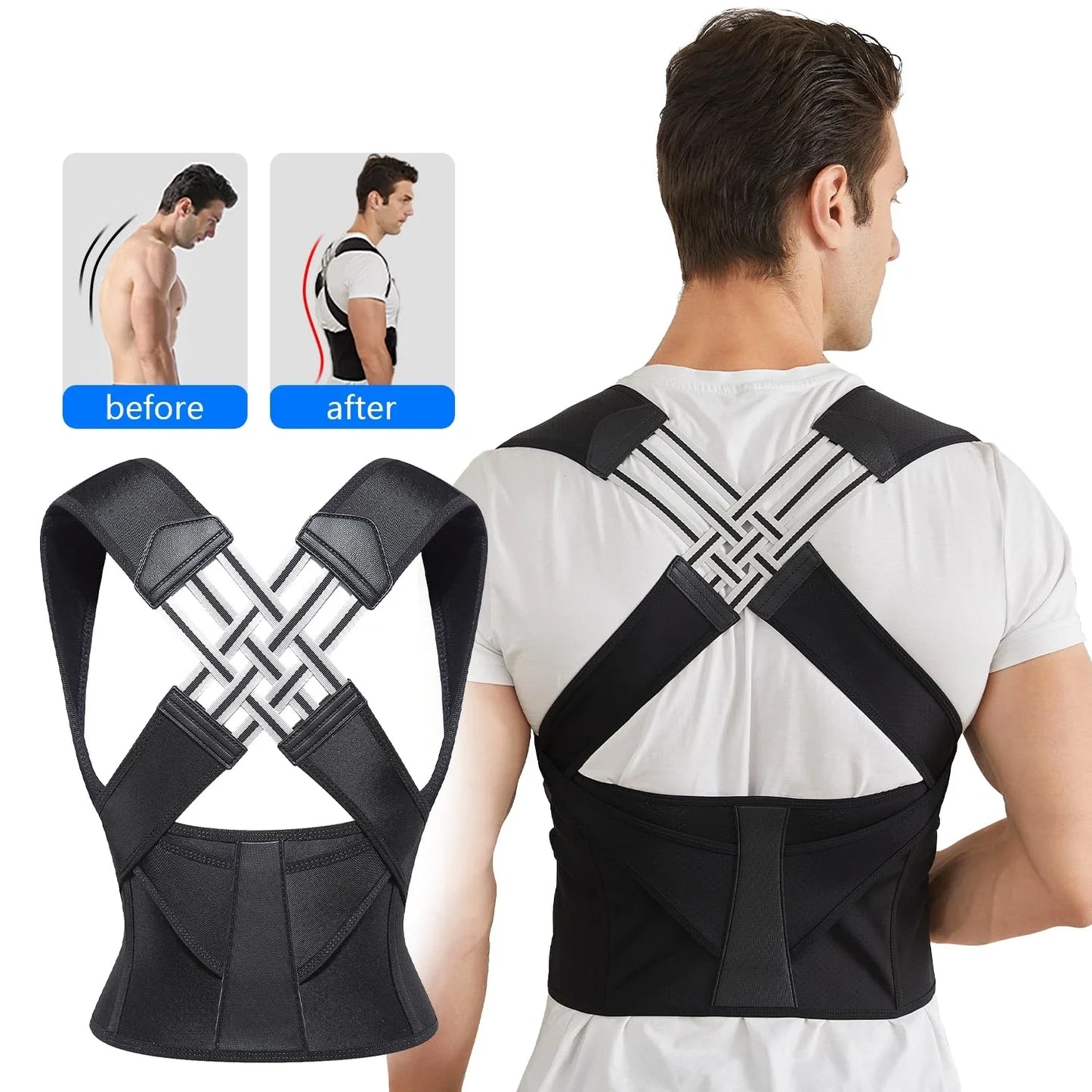 Sangle de posture pour le dos