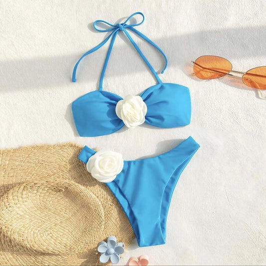 BIKINI A FLEUR 3D