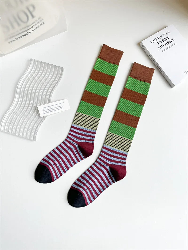 CHAUSSETTES TENDANCES RETRO POLYVALENTES