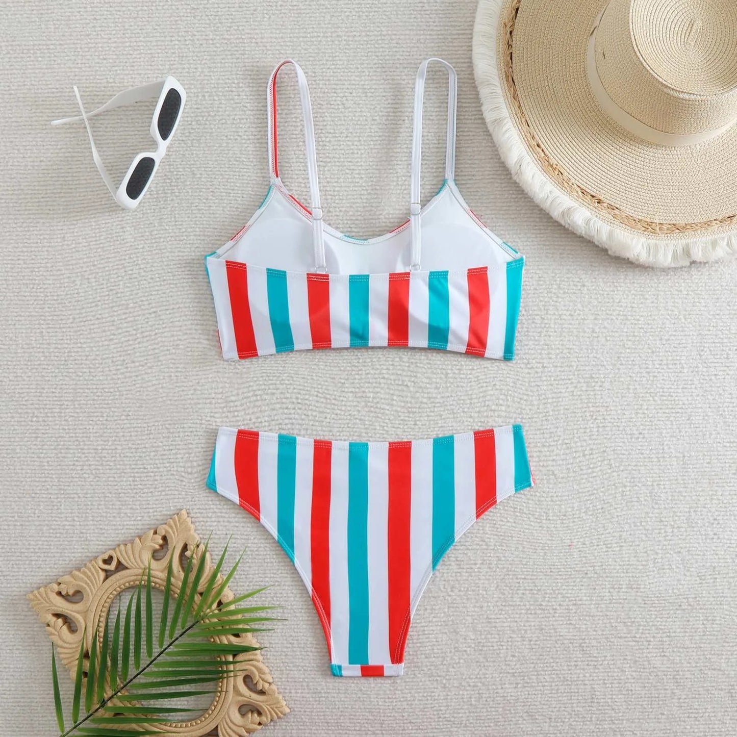 ENSEMBLE BIKINI RETRO PATCHWORK