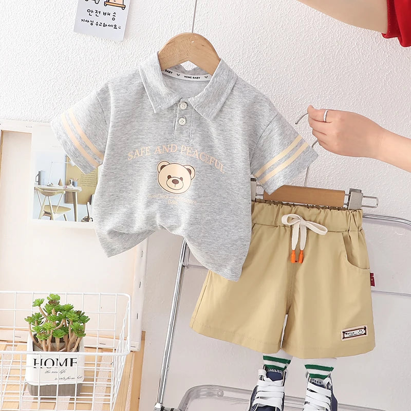 TENUE CUTE COREENE POUR BEBE GARCON