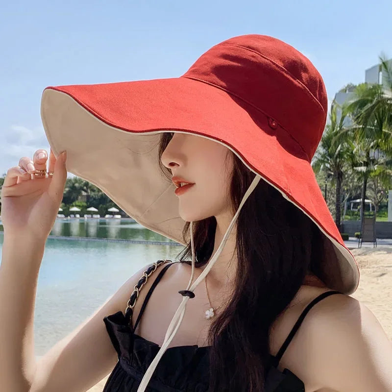 CHAPEAU DOUBLE FACE