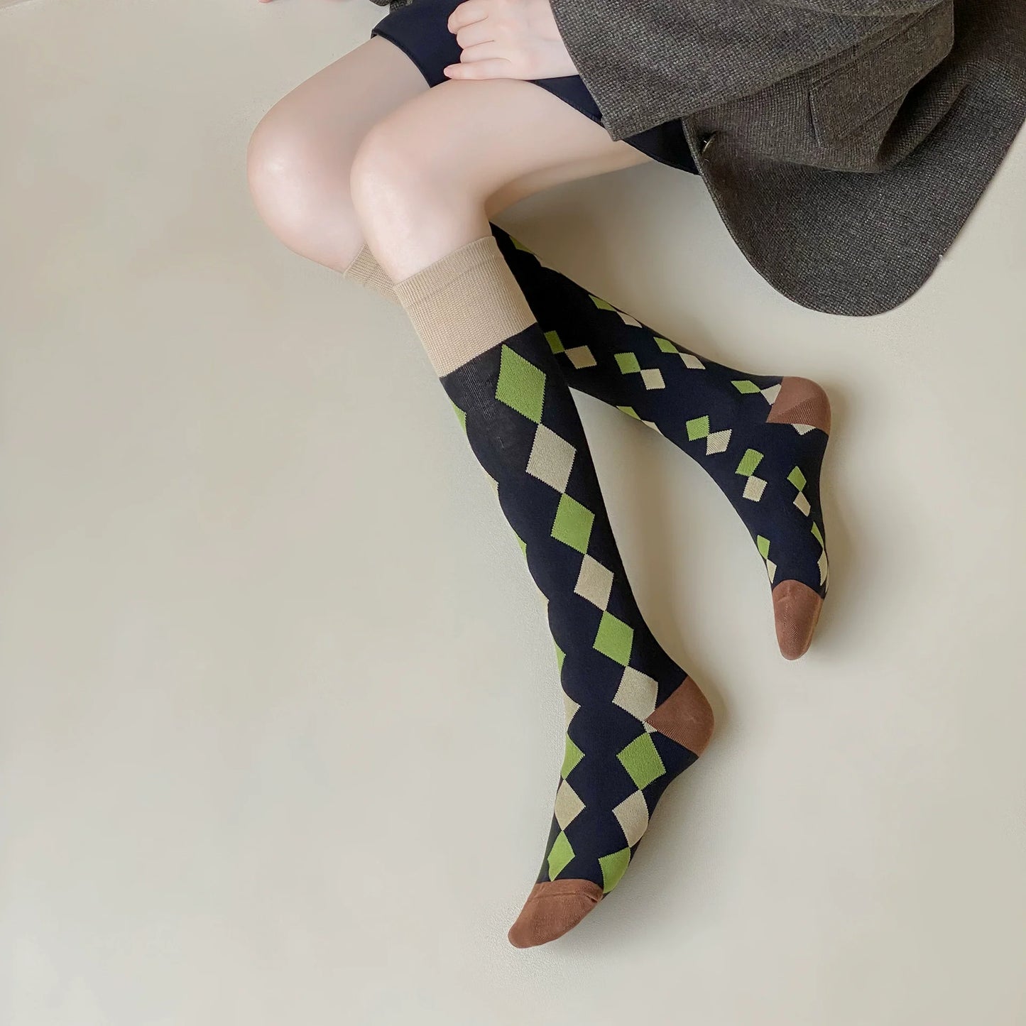 CHAUSSETTES TENDANCES RETRO POLYVALENTES