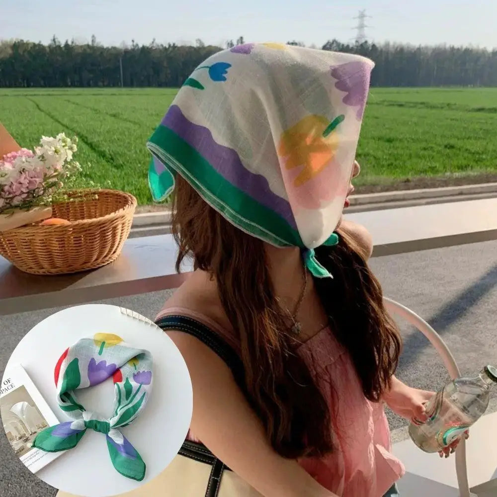ECHARPES FLORALES SO FRECH SO CHIC