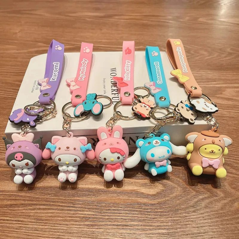 PORTE CLE KAWAII HELLO KITTY