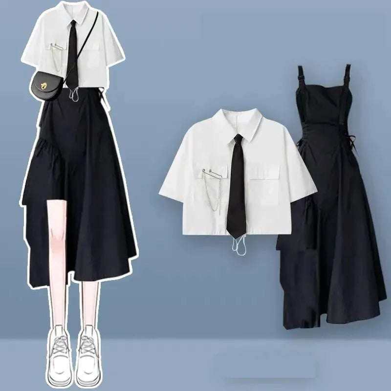 ENSEMBLE VESTE ET JUPE COREEN