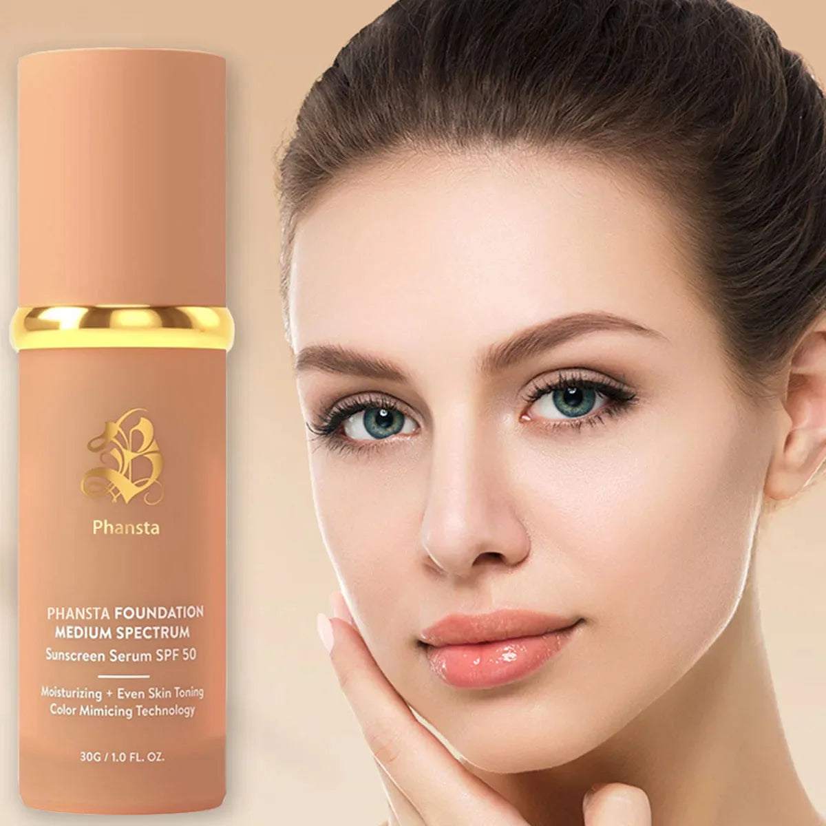 FOND DE TEINT LIQUIDE ,PROTECTION SOLAIRE,WATERPROOF