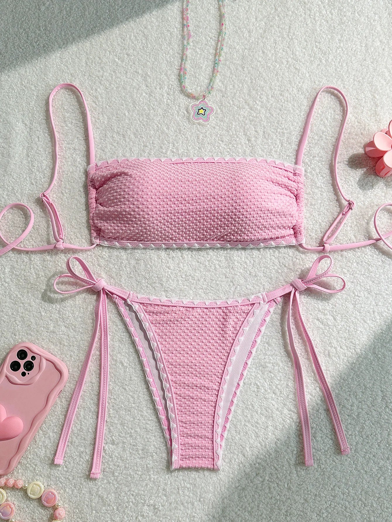BIKINI BANDEAU SANS BRETELLES