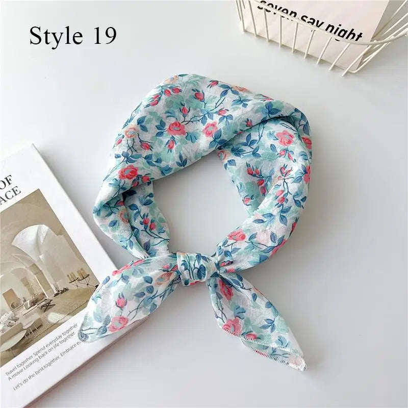 ECHARPES FLORALES SO FRECH SO CHIC