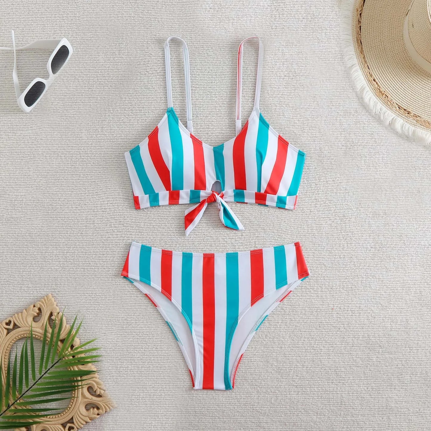 ENSEMBLE BIKINI RETRO PATCHWORK