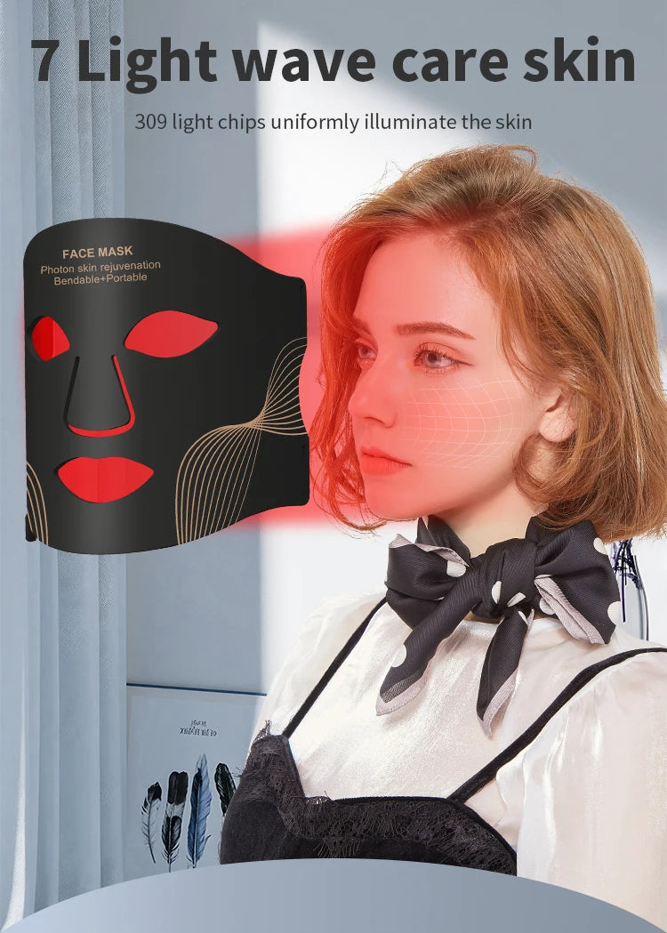 MASQUE FACIAL 7 LED