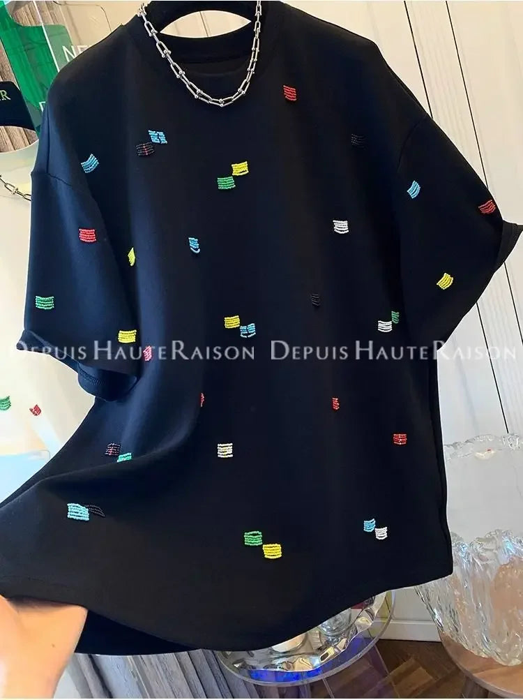 T-SHIRT A PERLE