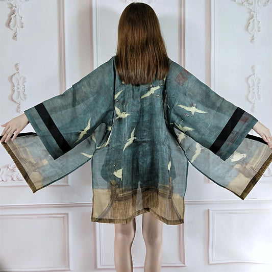 CARDIGAN KIMONO JAPONAIS VINTAGE