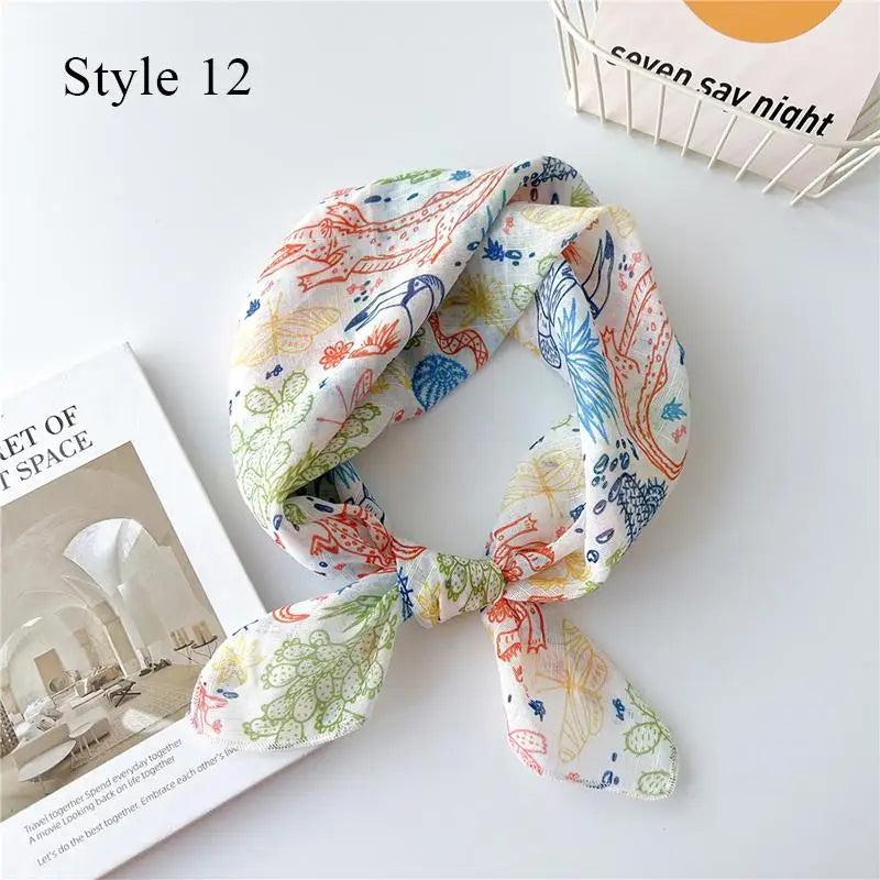 ECHARPES FLORALES SO FRECH SO CHIC
