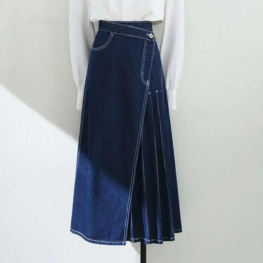JUPE LONGUE DENIM