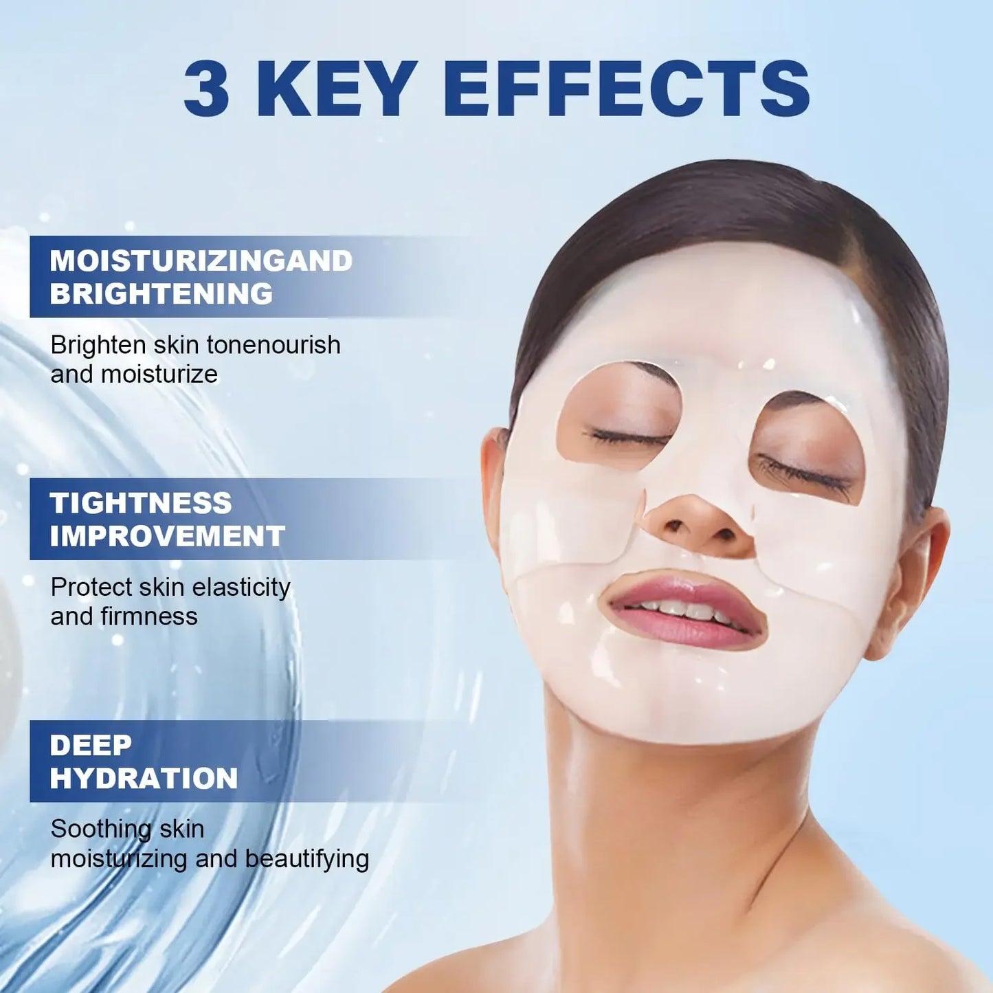 MASQUE DE NUIT  AU COLLAGENE ANTI-RIDES, RECONSTITUANT, HYDRATANT