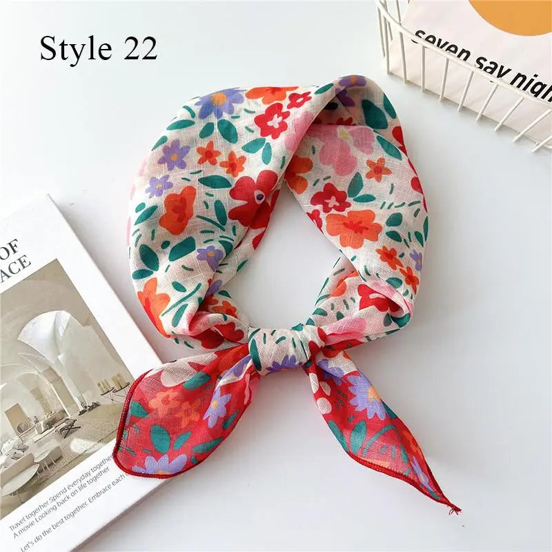 ECHARPES FLORALES SO FRECH SO CHIC